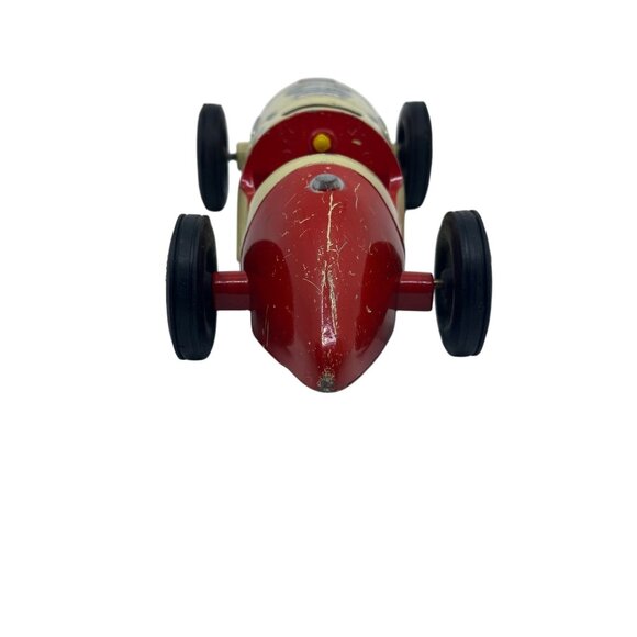 Vintage Renwal Ferrari Racer Tin Toy Car True Scale Replica Grand Prix Model USA - Picture 12 of 16